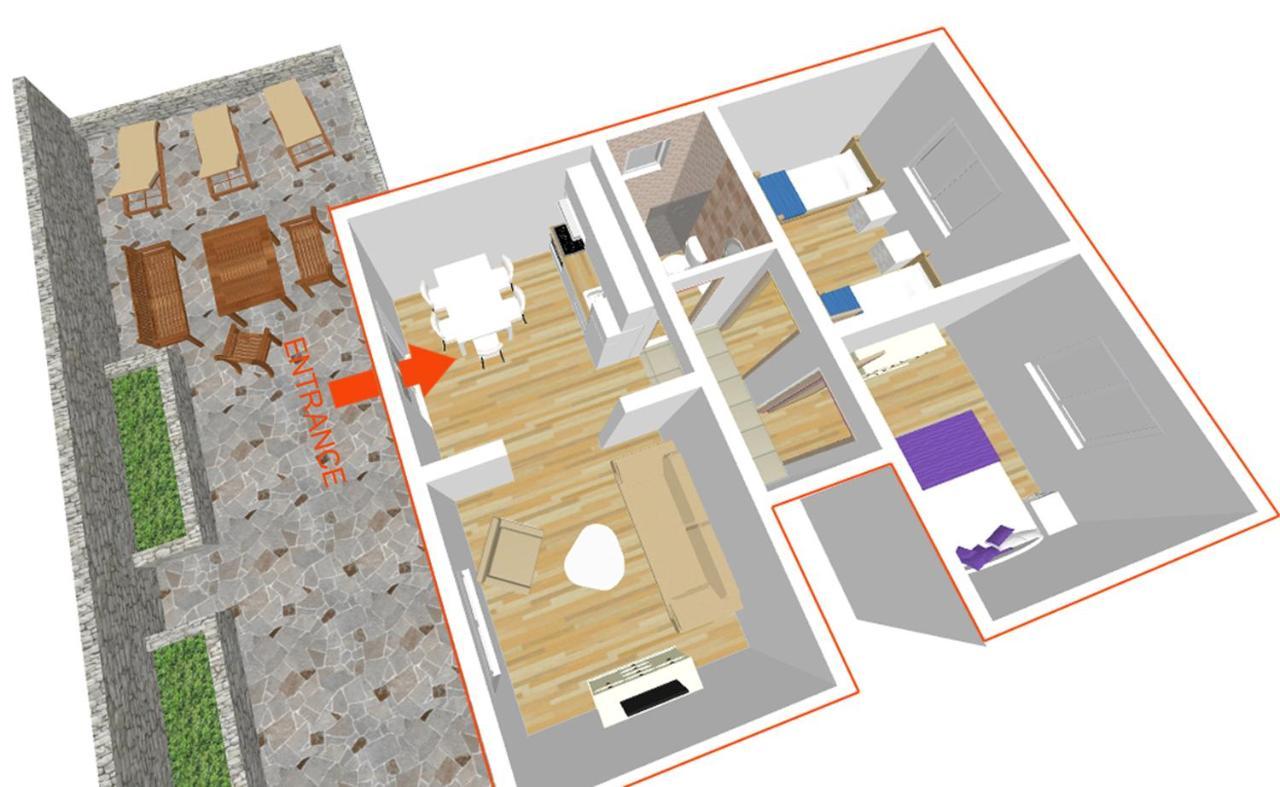 Apartman Bonaca Τρογκίρ Εξωτερικό φωτογραφία